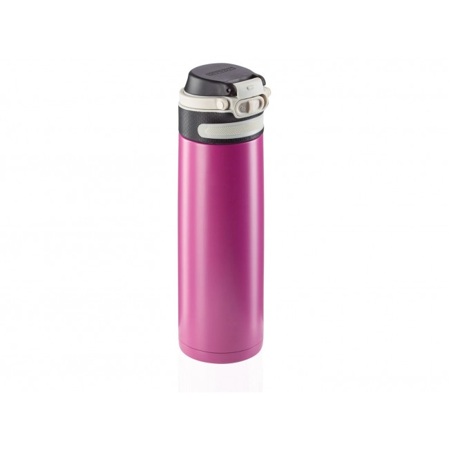 Thermal mug Leifheit Flip 600 ml Purple Thermal mug Leifheit Flip 600 ml Purple