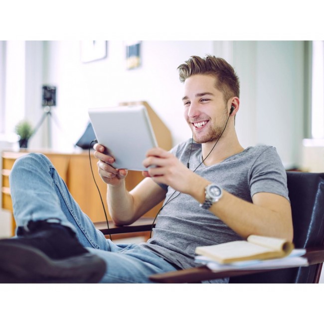 JVC HA-FR9UCBU - in-ear headphones, black JVC HA-FR9UCBU - in-ear headphones, black