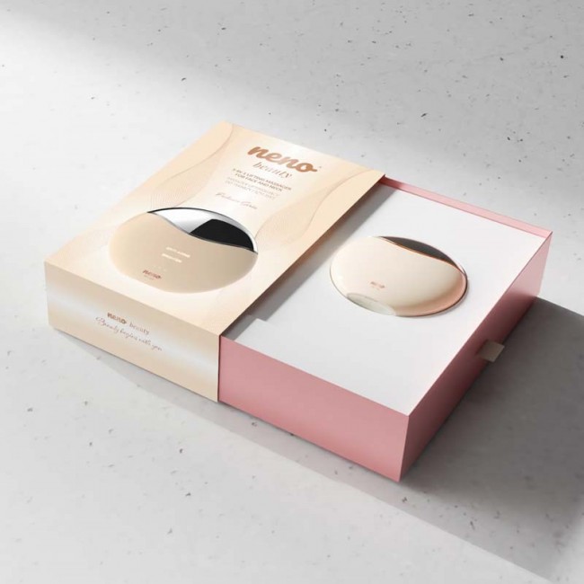 NENO AURI ADVANCED DEVICE SUPPORTING MUSCLE STIMULATION FOR NATURAL FACE FIRMING AND CONTOURING EFFECTS WITH EMS AND RF TECHNOLOGY