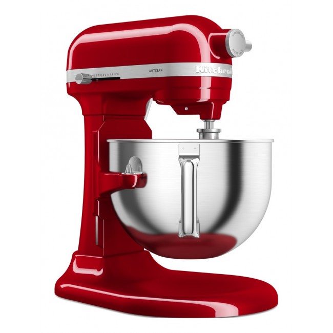 KitchenAid 5KSM60SPXEER Stand mixer 375 W Grey, Red, Stainless steel