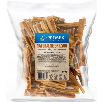 PETMEX Roe deer skin 15 cm - dog treat - 500g