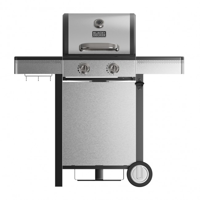 Black+Decker BXOG7200E gas grill, 2 burners x 3.6 kW