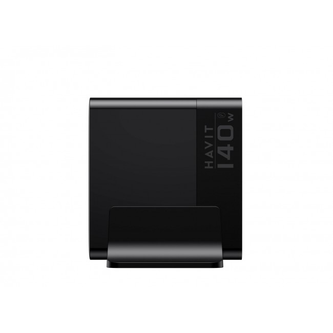 Havit UCLE004 EU - GaN five-port travel charger 140 W, black