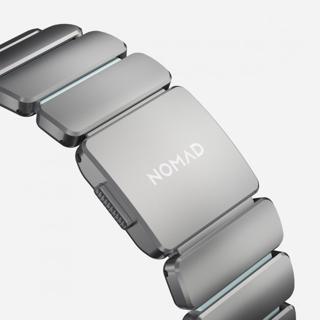 Nomad NM009902858 smart wearable accessory Band Natural Titanium
