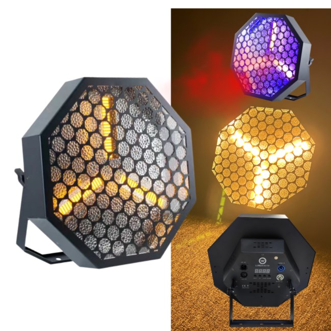 LIGHT4ME LUMEN OCTO - retro LED stage spotlight