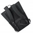 Rivacase Eden backpack Roll top backpack Black Polyester, PU leather