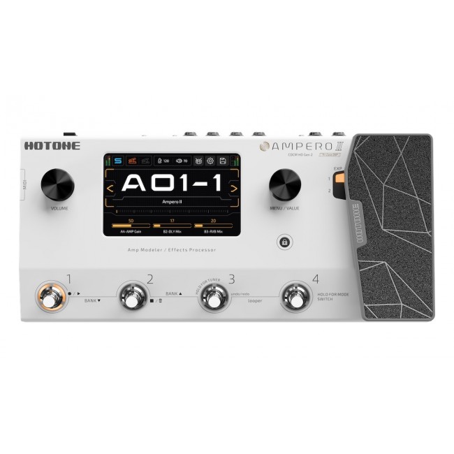 Hotone Ampero II - multiefekt gitarowy Hotone Ampero II - multiefekt gitarowy