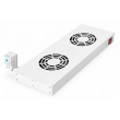 Equip Cooling Fans 19', 1U, 2FANS, RAL7035 Grey