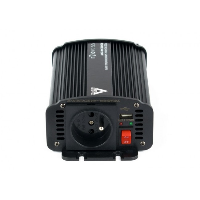 AZO Digital 24 VDC / 230 VAC Automotive Inverter IPS-800U 800W AZO Digital 24 VDC / 230 VAC Automotive Inverter IPS-800U 800W