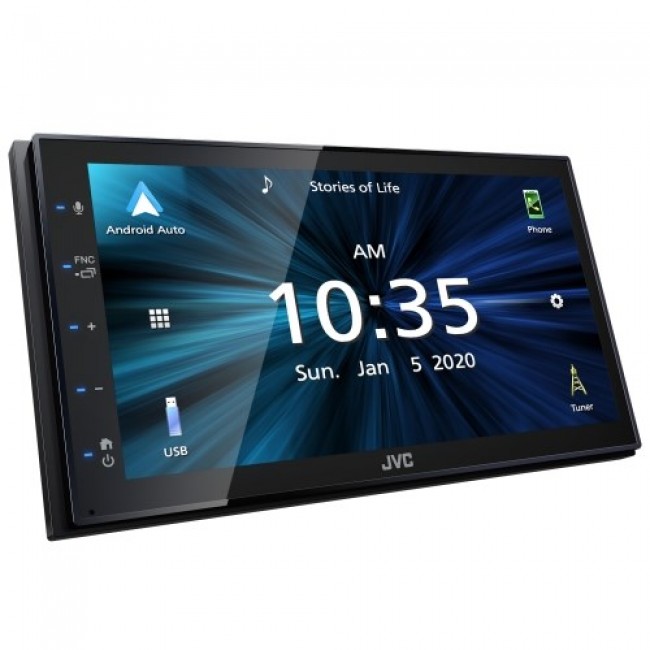 JVC KW-M560BT car media receiver Black 200 W Bluetooth