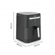Tefal Easy Fry & Grill EY8018 6.5 L Stand-alone 1830 W Hot air fryer Black