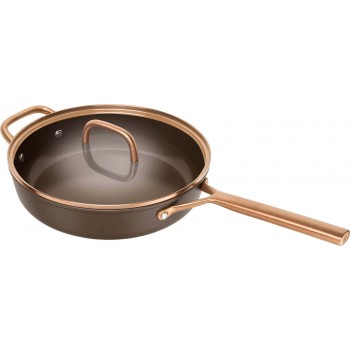 ZWILLING MILANO Patelnia saut z pokrywką 28 cm brąz