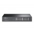 TP-Link TL-SF1016DS network switch Unmanaged Fast Ethernet (10/100) 1U Black