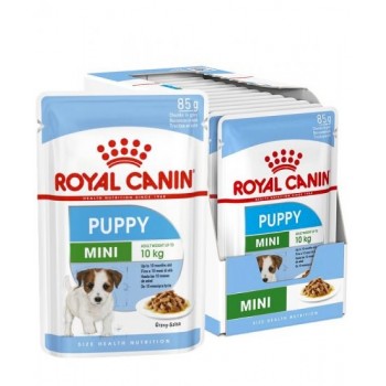 ROYAL CANIN SHN Mini Puppy in sauce - wet puppy food - 12X85g