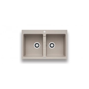 PYRAMIS SPARTA 78x50 2B sand beige sink