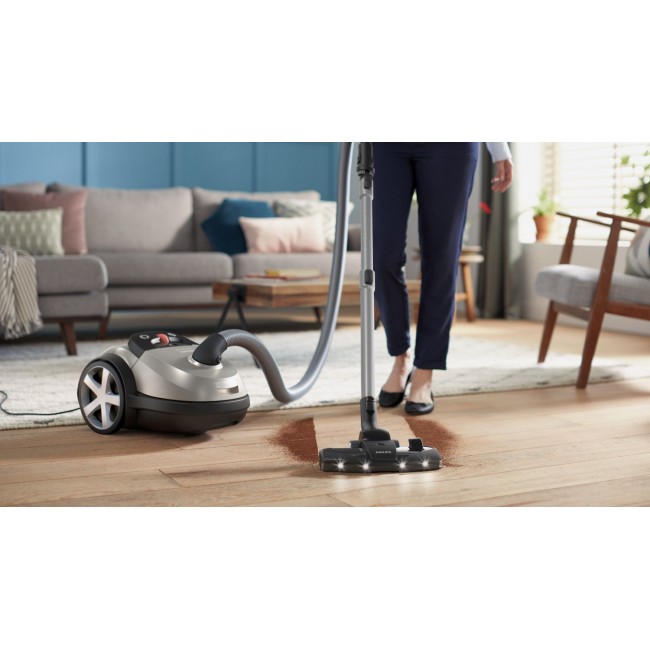 Philips Vacuum cleaner | XD8152/12 | Bagged | Power 900 W | Dust capacity 4 L | Pearl Metal Philips Vacuum cleaner | XD8152/12 | Bagged | Power 900 W | Dust capacity 4 L | Pearl Metal