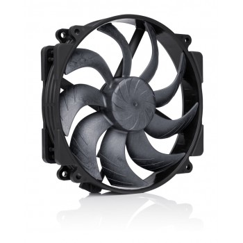 NF-A14x25r G2 PWM chromax.black - Next-gen round 140mm fan (black)