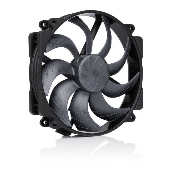 NF-A14x25r G2 PWM chromax.black - Next-gen round 140mm fan (black)