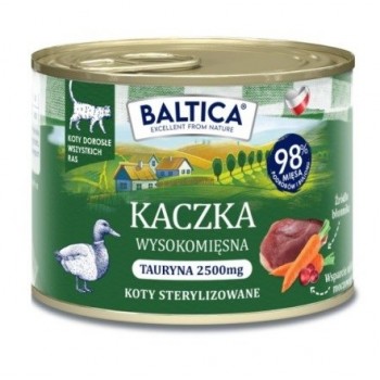 BALTICA Smaki region w Duck - wet cat food - 185g