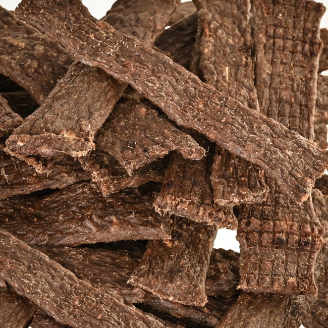 PETITTO Monoprotein meat strips Duck - dog treat - 400g