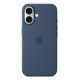 Apple iPhone16 Silicone Case with MagSafe - Denim