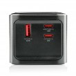 Powerbank 27 000mAh, 1x USB, 2x USB-C, 162,5W, QC4+, flashlight, LCD screen, black