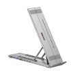 UNITEK D1137AGY01 laptop dock/port replicator Docking USB 3.2 Gen 1 (3.1 Gen 1) Type-C Silver