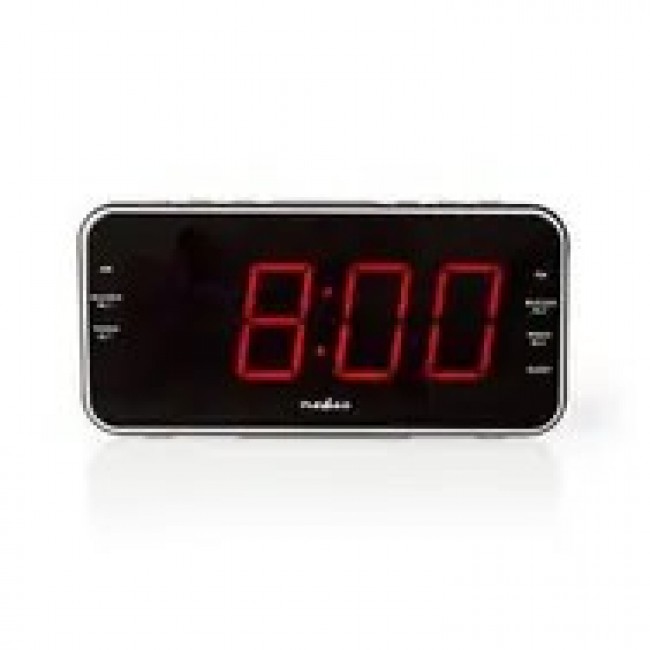 Nedis CLAR004BK alarm clock Digital alarm clock Black
