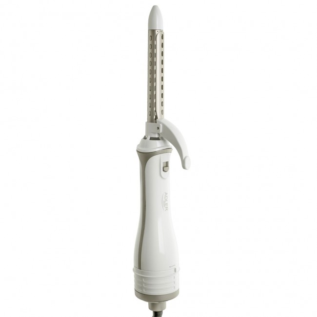 ADLER AD 2027 white hair dryer and curling iron