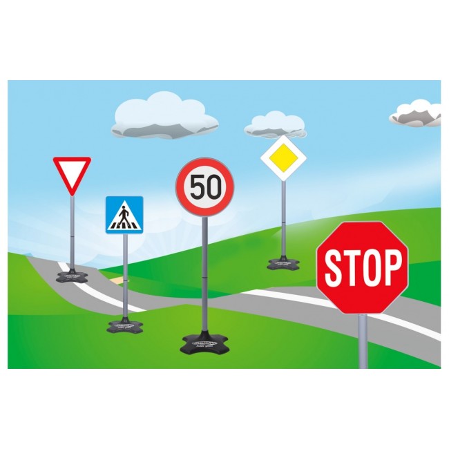 Jamara 460257 rocking/ride-on toy accessory Toy traffic signs set Jamara 460257 rocking/ride-on toy accessory Toy traffic signs set