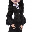 Monster High x Wednesday Collectible Doll, Wednesday Addams in Black Dress with Thing Accessory
