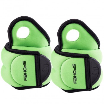 Hand weights Spokey Com Form IV 2x1kg green 920911