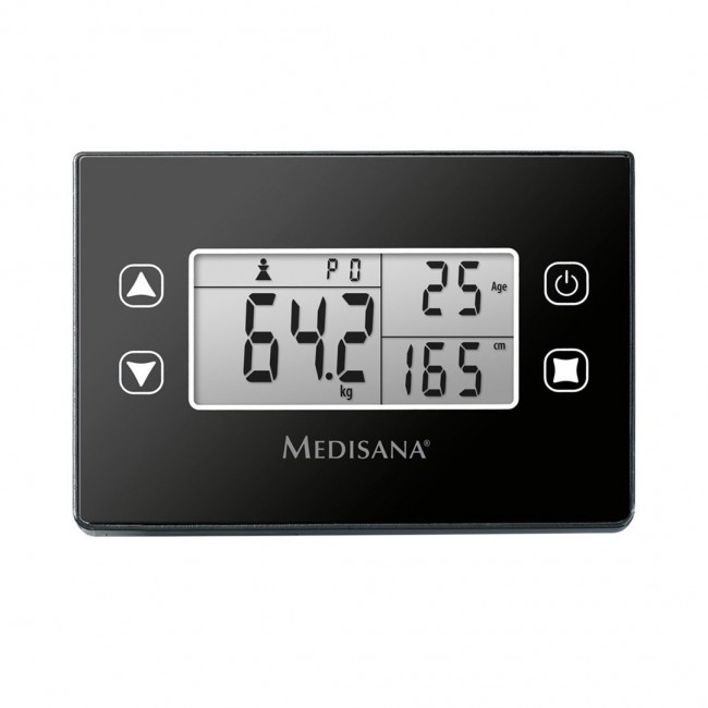 Medisana BS 460 Square Black, Grey Electronic personal scale Medisana BS 460 Square Black, Grey Electronic personal scale