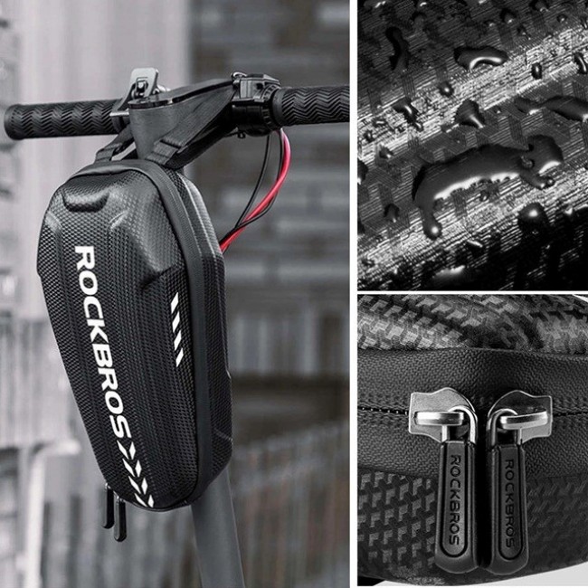 Rockbros B62-1 Bike frame/handlebar bag 3l Black Rockbros B62-1 Bike frame/handlebar bag 3l Black