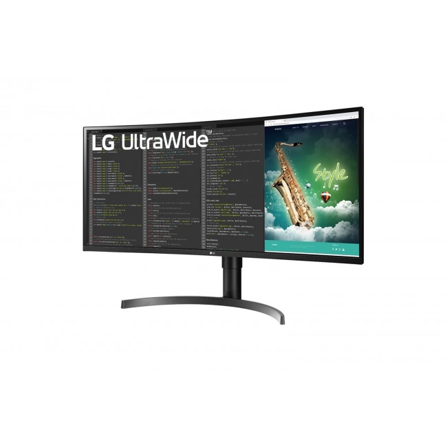 LG UltraWide 35WN75CP-B skarm - LED ba LG UltraWide 35WN75CP-B skarm - LED ba
