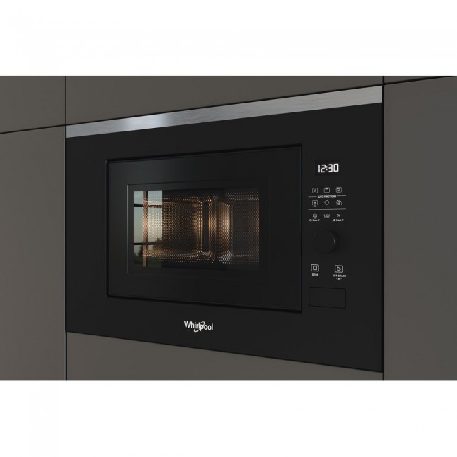 Whirlpool WMF200G microwave Built-in Combination microwave 20 L 800 W Black