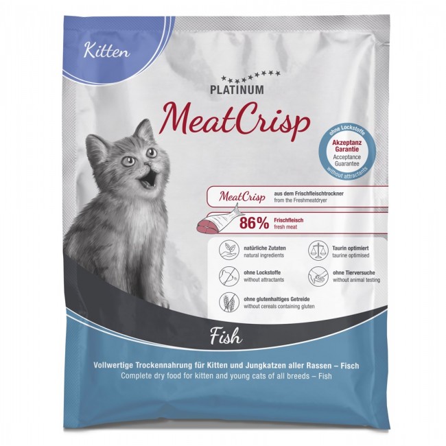 PLATINUM MeatCrisp Mix - dry cat food - 2x50g PLATINUM MeatCrisp Mix - dry cat food - 2x50g