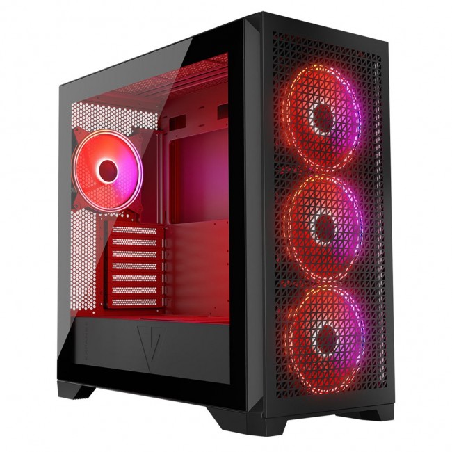 MODECOM Case VOLCANO EXPANSE T APEX ARGB MIDI Black MODECOM Case VOLCANO EXPANSE T APEX ARGB MIDI Black