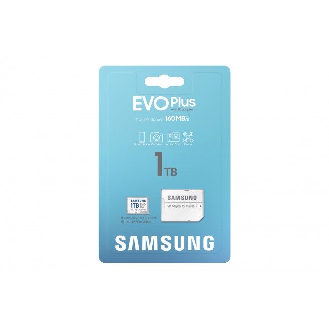 SD MicroSD Card 1TB Samsung SDXC EVO Plus (2024) retail