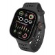 Decoded Ares O Watch Band Black Silicone