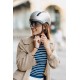 HJC CALIDO PLUS Silver Cycling Helmet, PEARL GREYISH SILVER, Size L