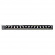 NETGEAR GS316P Unmanaged Gigabit Ethernet (10/100/1000) Power over Ethernet (PoE) Black