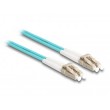 DeLOCK Fiber Optical Cable with metal armouring LC Duplex to LC Duplex Multi-mode OM3 3 m