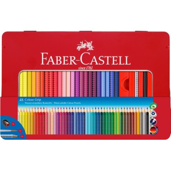 Colour Grip 2001 Pencils 48 pcs metal box