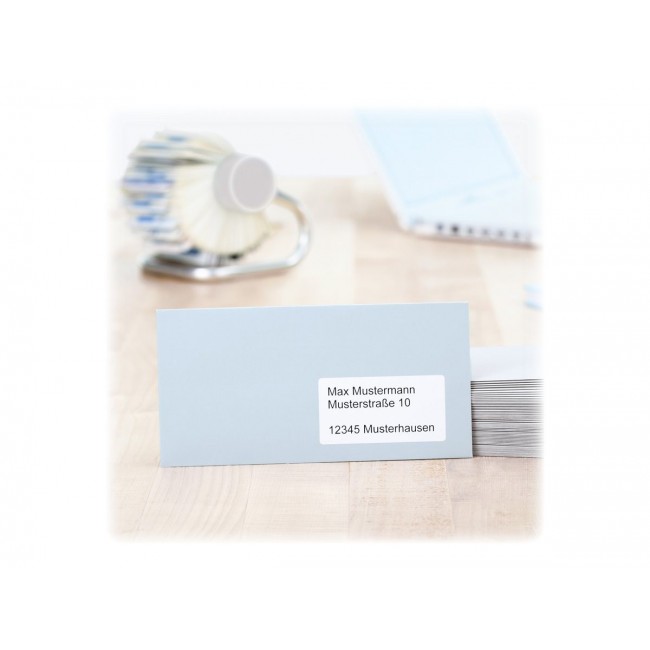 HERMA Address labels Premium A4 99.1x33.8 mm white paper matt 1600 pcs. HERMA Address labels Premium A4 99.1x33.8 mm white paper matt 1600 pcs.
