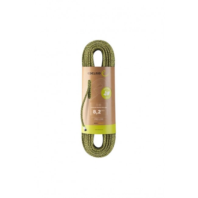 Lina starling protect eco dry 8,2mm 70m-yellow-night EDELRID Lina starling protect eco dry 8,2mm 70m-yellow-night EDELRID