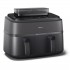 Philips 5000 series NA550/00 fryer Double 9 L Stand-alone 2750 W Hot air fryer Black