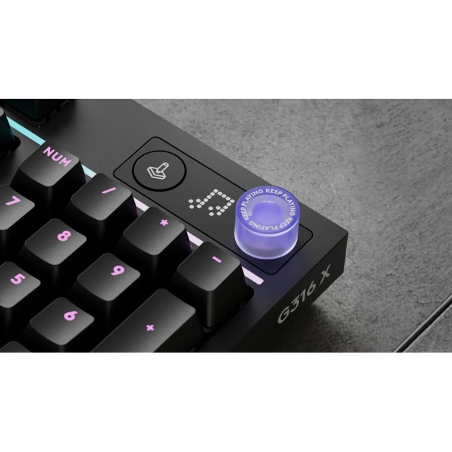 Logitech G G316 X 98 - Black English International (QWERTY) Tactile Logitech G G316 X 98 - Black English International (QWERTY) Tactile
