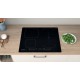 Indesit IB 65B60 NE Black Built-in 59 cm Zone induction hob 4 zone(s)