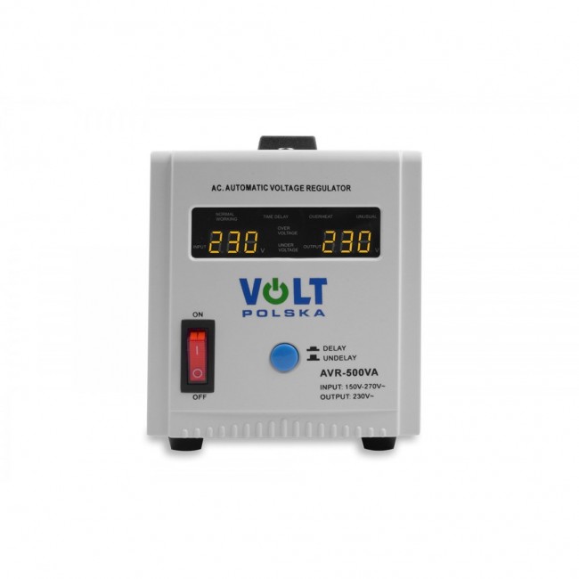VOLTAGE STABILIZER AVR 500 (500VA) VOLTAGE STABILIZER AVR 500 (500VA)
